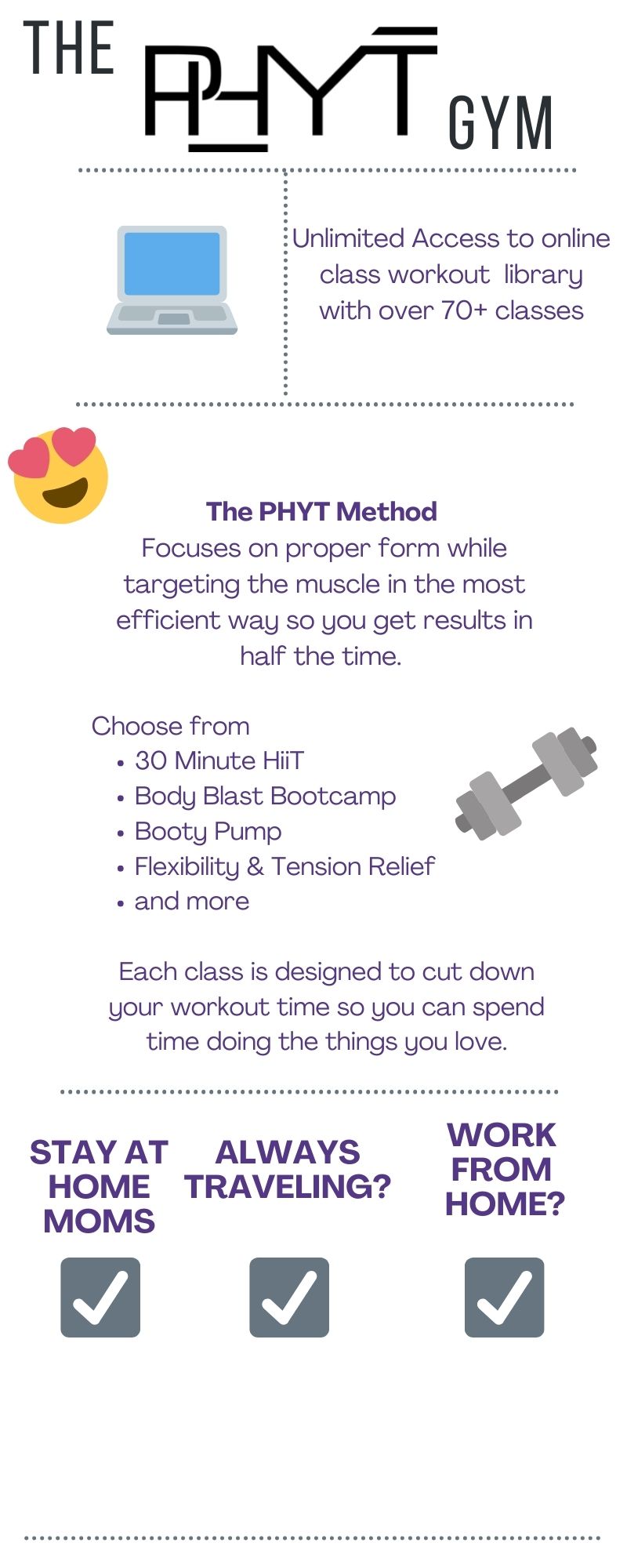 Online Membership to The PHYT Gym